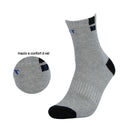 Kit 12 Meias Masculinas Esportivas – Cano Longo, Cores Sortidas