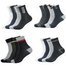 Kit 12 Meias Masculinas Esportivas – Cano Longo, Cores Sortidas